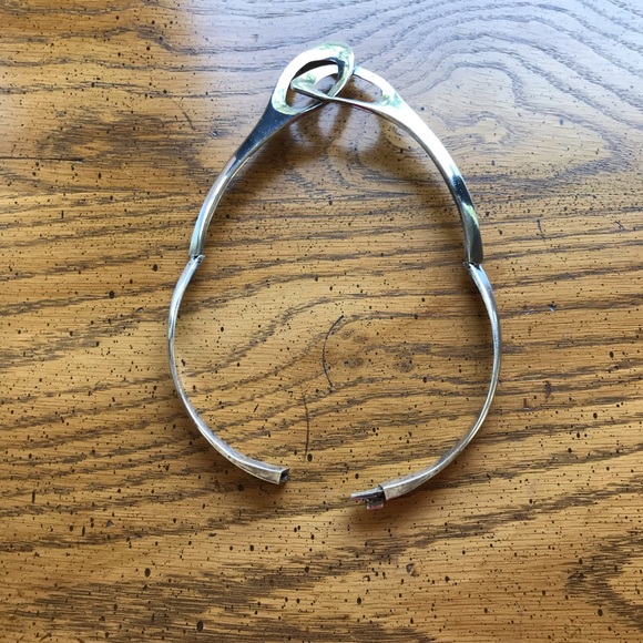 - Taxco Sterling Silver Interlocking Collar Necklace Just REDUCED❗️❗️❗️❗️ - Picture 10 of 11